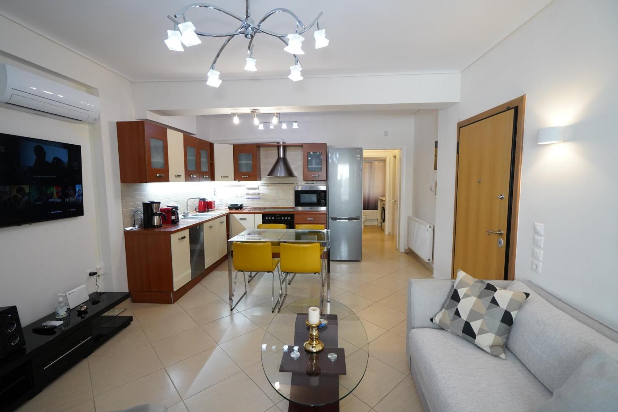 Garden Apartment Next To The Mall -Private Parking Atenas Exterior foto